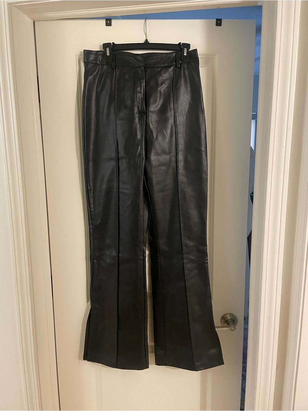 Boohoo Black Faux Leather Pants